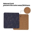 thumbnail image 4 of Xecao Copper-Gold Gloss Outline Navy Dark Blue for MDF Cork Coaster 4 Pcs,Drink Coasters,Suit for House Warming Gifts New Home ,Coffee Table Decor-Square, 4 of 7