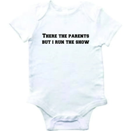 

Design With Vinyl Don t make me call Cute Baby Clothes - White Shortsleeve