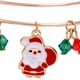 thumbnail image 3 of Brazalete navideño para mujer, amuletos navideños, acabado brillante, pulseras navideñas Zhivalor  CPB-CJZ347-4, 3 of 5