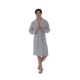 thumbnail image 3 of Ozan Premium Home Chevron Luxury Collection 100% Turkish Cotton Unisex Bathrobe, 3 of 5