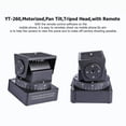 thumbnail image 3 of YT-260 Motorized Pans Tilt Tripod Head con control remoto para teléfono con cámara WDOplteas Para estrenar, 3 of 6