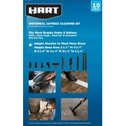 HART Universal 10-Piece Cleaning Kit, Fits Most Brands Under 8 Gallons