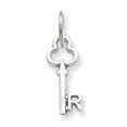 thumbnail image 1 of Charme Clé en Or Blanc 14K, 1 of 2
