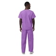 thumbnail image 2 of Sivvan Unisex Classic Scrub Set V-Neck Top/Drawstring Pants (Available in 15 Solid Colors), 2 of 7
