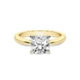 thumbnail image 3 of 4 Carat IGI Certified Radiant Shape Lab Grown Diamond Engagement Ring | 14K Yellow Gold | Azalea Classic Solitaire Diamond Ring | FG-VS1-VS2 Quality Friendly Diamonds, 3 of 5