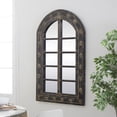 thumbnail image 3 of DecMode 32"W, 48"H Arch Wall Mirror, Brown, 3 of 15
