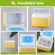 thumbnail image 5 of Caja Refrigerador Campamento 6L Hielo Aislada Cubierta Portátil para Uso Al Aire Libre, 5 of 8