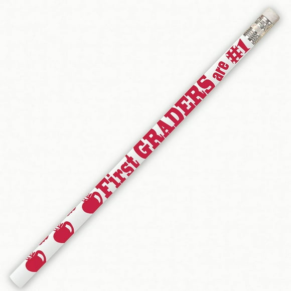 Crayons Motivationnels #1 pour Élèves de 1re Année, Lot de 12