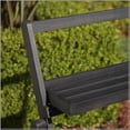 thumbnail image 3 of Noble House Meredith Outdoor Acacia Wood Plant Stand , Set of 2, Dark Grey, 3 of 4