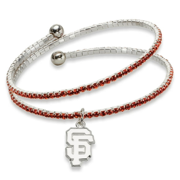 San Francisco Giants Amped Logo Crystal Bracelet Logoart Mlb Giant