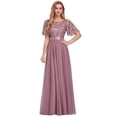thumbnail image 1 of Toamir Womens Embroidered Wedding Party Dresses for Women 00904 Orchid US8, 1 of 5