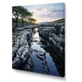thumbnail image 2 of Designart "The Burren Cliff A Taste of Ireland I" Nautical & Beach Canvas Print, 2 of 5