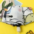 thumbnail image 3 of Umbrella Sun Rain Umbrella Travel Umbrella  Umbrella Vinyl Coating One Key Switch Automatic Umbrella Sun Rain Umbrella For Student 3 Fold Automatic Cute Cat, 3 of 5
