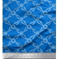 thumbnail image 1 of Soimoi Cotton Cambric Fabric Dots & Circle Geometric Printed Craft Fabric by the Yard 56 Inch Wide, 1 of 3