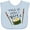 AE-Light Blue, variant on Inktastic This is How I Roll Cute Sushi Boys or Girls Baby Bib