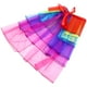 thumbnail image 5 of BRIGHTFUFU Falda larga multicolor estilo arcoíris para mujer, lencería, minifalda tipo burbuja, vestido tutú, 5 of 8