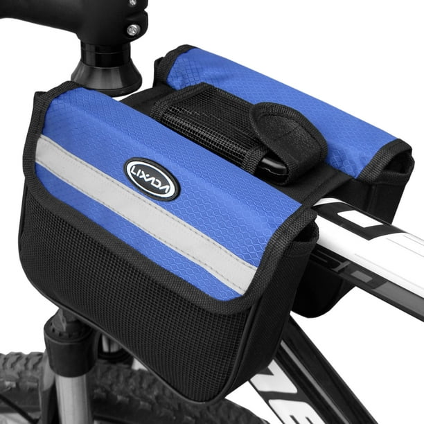 Lixada Cycling Bike Top Tube Bag Mountain Bicycle Front Frame Double
