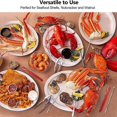 thumbnail image 2 of Crab Crackers and Tools, Lobster - 2 Crab Leg Crackers and 4 Crab Leg Forks Sturdy & & Rustproof &Re, 2 of 5