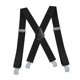 thumbnail image 3 of Tirantes elásticos anchos ajustables para hombre, ideales para bodas y negocios. Negro, 3 of 9