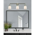 thumbnail image 4 of 205-SN-G51 Innovations Lighting Bell - 3 Light Bath Vanity In Industrial Style-11 Inches Tall and 30 Inches Wide-Brushed Satin Nickel Finish-Matte, 4 of 4