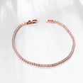 thumbnail image 2 of Fashion Women's Roman Copper-plated Gold Inlaid Zircon Bracelet, 2 of 8