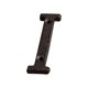 thumbnail image 1 of Aleación de Hierro Forjado Diy Casa Letra Y Número Conjunto, 26 Letras Inglesas con Tornillos para la Decoración de la Tienda de Jardín Al Aire Libre, Estilo Industrial Retro Números de la Casa Person, 1 of 2
