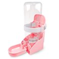 thumbnail image 2 of Greeniant Dispensador automático de botellas de agua para mascotas, jaula para animales para sala de estar, bebedero de 500ml, contenedor transparente Suministros para pájaros Rosa Greeniant PT000308-03B, 2 of 6