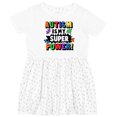 thumbnail image 3 of Inktastic Autism is My Super Power with Puzzle Pieces Girls Toddler Dress, 3 of 5