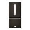 thumbnail image 4 of KitchenAid KRFF300EBS - Refrigerator/freezer - french door bottom freezer with water dispenser - width: 30.1 in - depth: 34.9 in - height: 68.5 in - 19.7 cu. ft - black stainless, 4 of 6