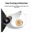 thumbnail image 4 of Electric Secateurs, Cordless Electric Pruning Shears For Rechargeable Battery Secateur Pruner Bonsai Cutter Branch Scissor Garden Power Tool ,Increased Precision, 4 of 6
