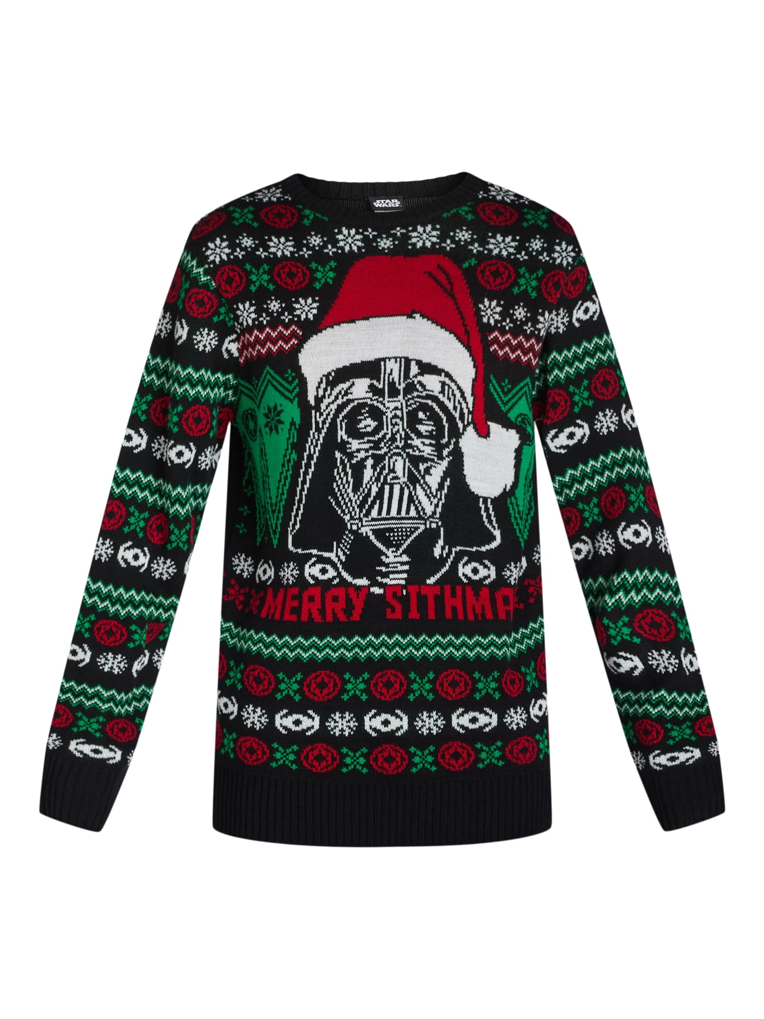 Star Wars Men's & Big Men's Holiday Sweater with Long Sleeves, Sizes S-3XL