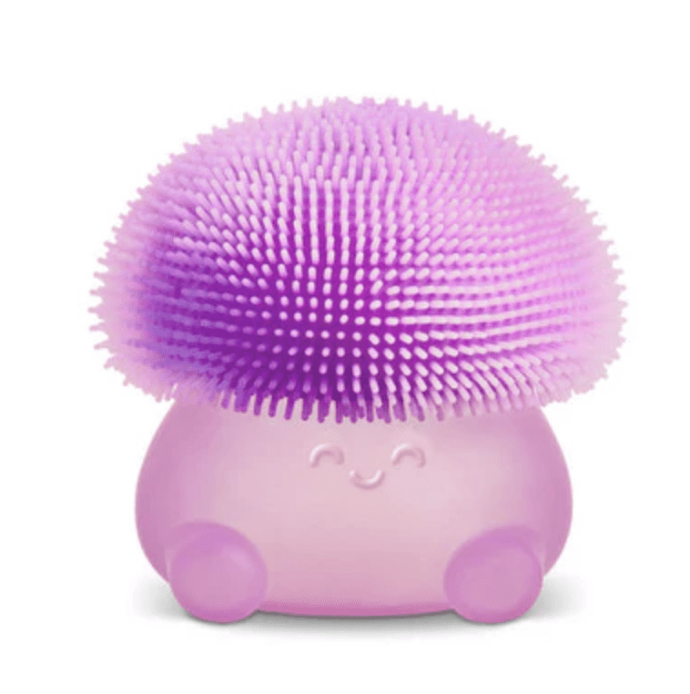 Super Duper Sugar Squisher Mushroom-Sensory Stress Ball (One Random Colors Selected )