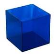 thumbnail image 3 of Kokiya Display Case Clear Storage Cube Organizer Storage Bin Display Stand for Doll Blue, 3 of 9
