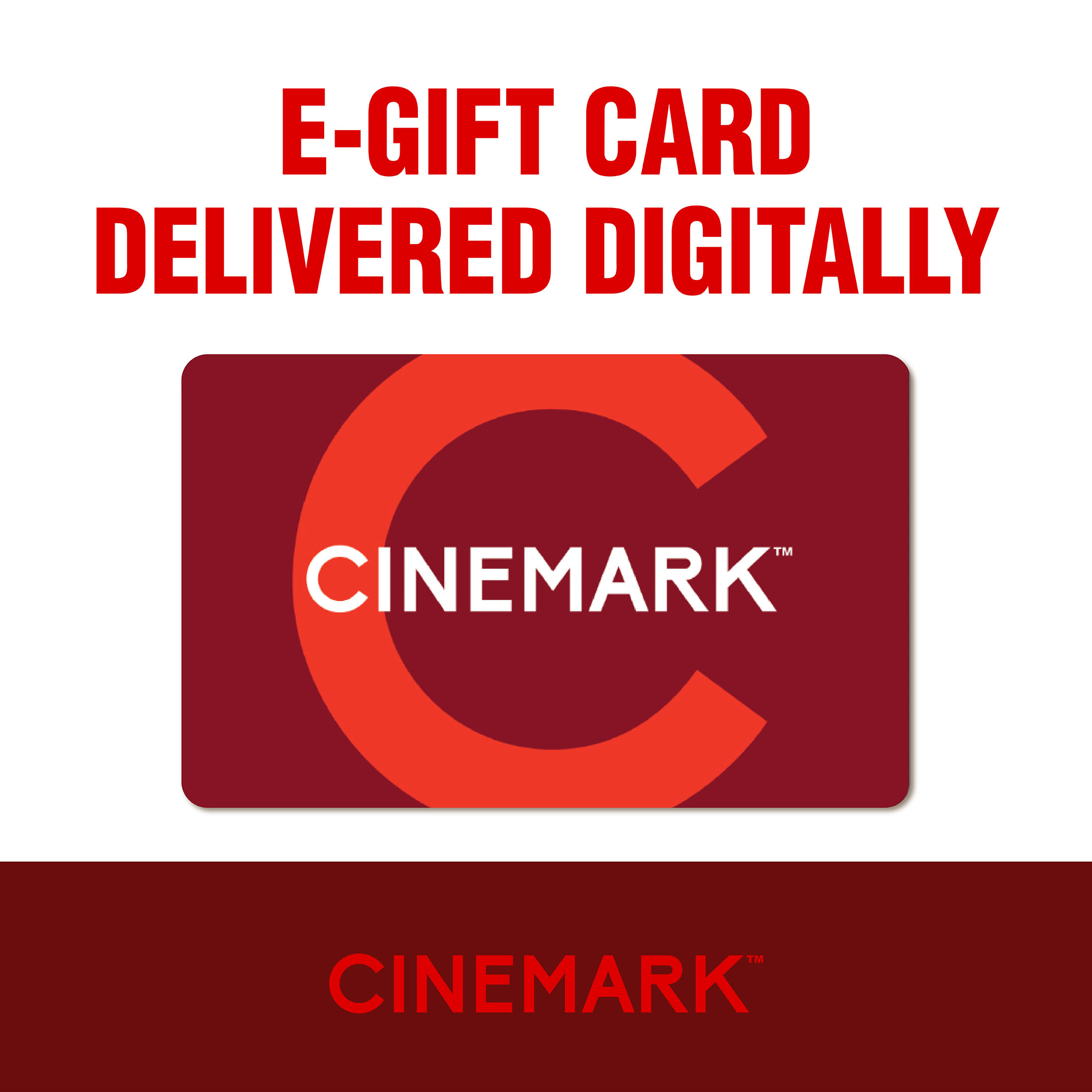 Cinemark $50 eGift Card [Email Delivery]