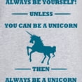 thumbnail image 3 of CafePress - Blue Always Be Yourself Unicorn - Women's Nightshirt, 3 of 4