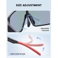 thumbnail image 4 of Gafas de sol Lamicall Polarized Sports UV400 para hombre y mujer, color rojo, 4 of 7