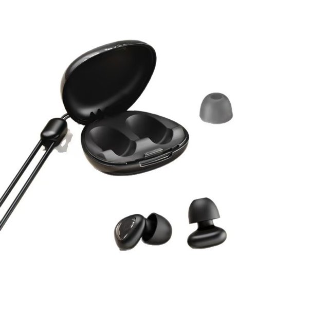 zhangmingg Bouchons d'Oreilles en Silicone Réduction de Bruit pour Dormir, Utilisation Intérieure et Voyage avec Rangement et Embouts Remplaçables