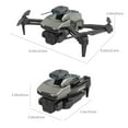 thumbnail image 5 of GPS Drone with 4K UHD Camera for Adults Beginner, FPV Drone with 1080P Double Camera .4G Wifi FPV Quadcopter with Headless Follow Me Altitude Hold Toys Gifts for Kids Adults, Gray, One Size, 5 of 9