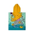 thumbnail image 4 of TOALLA TIPO PONCHO PARA BEBA DIBUJO DE SIRENA SUGAR GIRLS  133365, 4 of 7