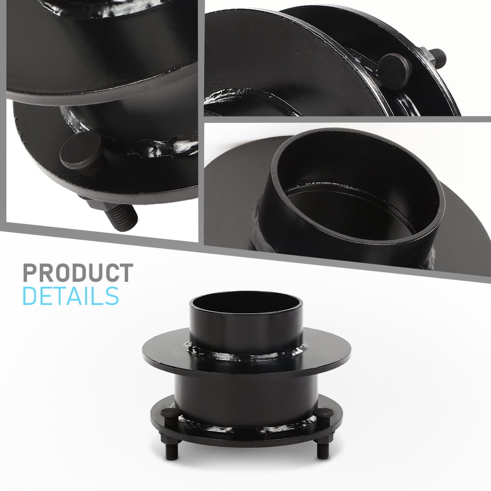 CROSSDESIGN 2.5" Front Leveling Lift Kit Coil Spacers Fit For 94-13 Ram 1500 2500 3500 4WD