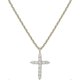 thumbnail image 1 of Plated Cubic Zirconia Cross Necklace for Women | Pendant Necklaces, 1 of 4
