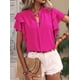 thumbnail image 5 of Tops de Verano para Mujer Rosa Rojo XL, 5 of 7