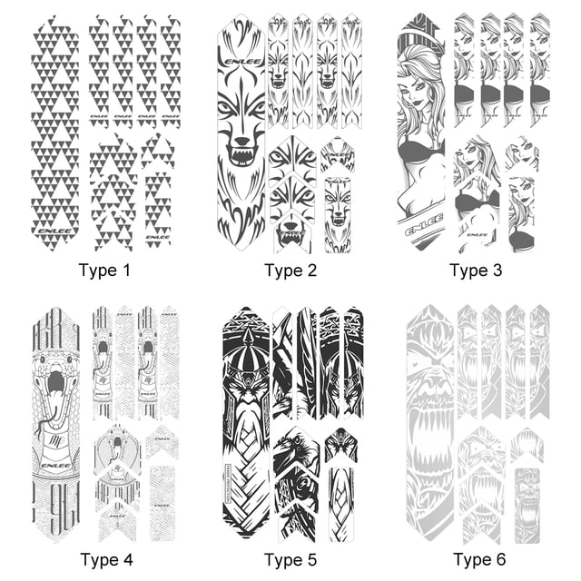 Bike Sticker,Bike Frame Sticker Frame Adhesive Cover Frame Sticker Mountain Removable Sticker Road Resistant Frame Removable Road Frame Adhesive Sticker Mountain Bike Mountain Bike Scratch