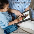 thumbnail image 5 of AZXL 10.1" WiFi Digital Picture Frame with Touchscreen, Auto-Rotate, Easy Photo Sharing via App, Black, 5 of 8