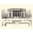 thumbnail image 2 of Obermayer, E. 18x15 White Modern Wood Framed Museum Art Print Titled - Palais Du Petit Trianon, 2 of 4