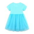 thumbnail image 2 of Emy Dola Toddler Girls Cotton Short Sleeve Turu Dress Princess Casual Appliques Bunny Jersey Dresses Summer Tulle Sundress, 2 of 6