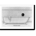 thumbnail image 2 of Historic Framed Print, [Caricature of an African American child sitting in a bathtub; image caption reads How ink is made"]", 17-7/8" x 21-7/8", 2 of 9