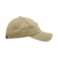 thumbnail image 4 of Metal Pin Relaxed Cap, USA, Khaki, 4 of 6