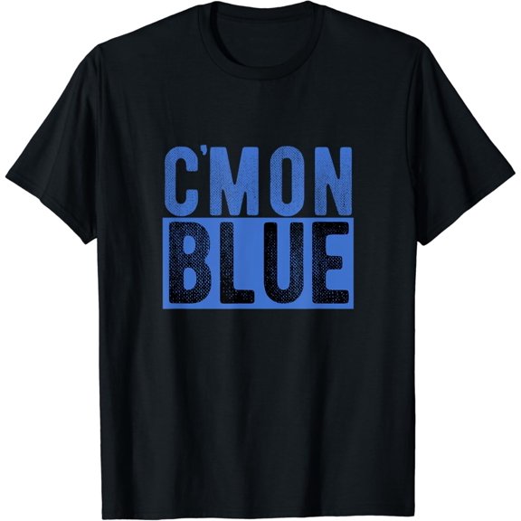Come On Blue Umpire Baseball Fan T-Shirt