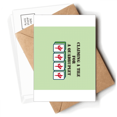 thumbnail image 1 of Game Red Middle Bar Ss Toy Postcards Envelopes Blank Note Cards Mailing, 1 of 4